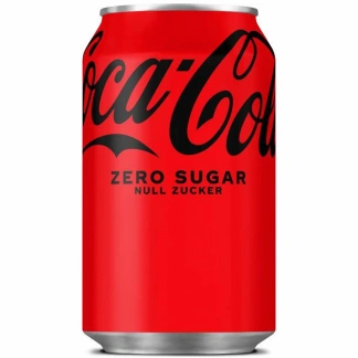 Coca Cola Zero 24x330ml Can CCEP