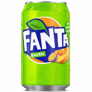 Fanta Exotic Fruit Punch 24x330ml Can CCEP